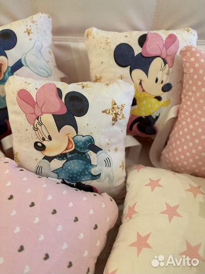 Бортики на детскую кроватку