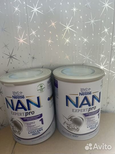 Нан гипоаллергенный 1 800гр