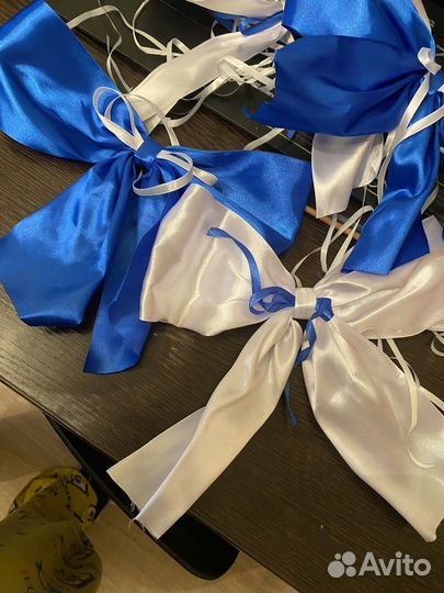 Украшение для авто свадебное