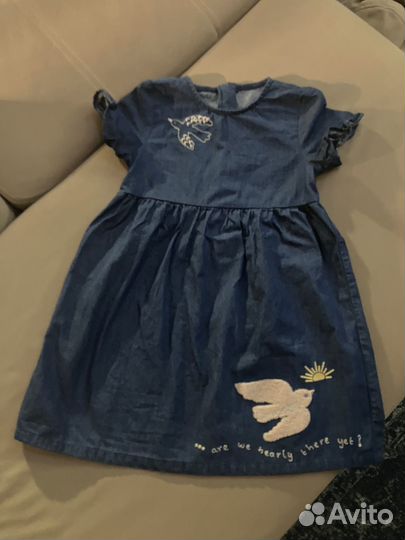 Платье джинсовое