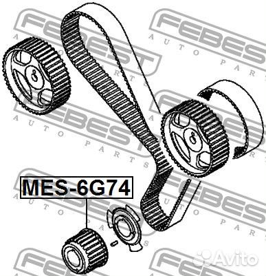 Шестерня коленвала MES6G74