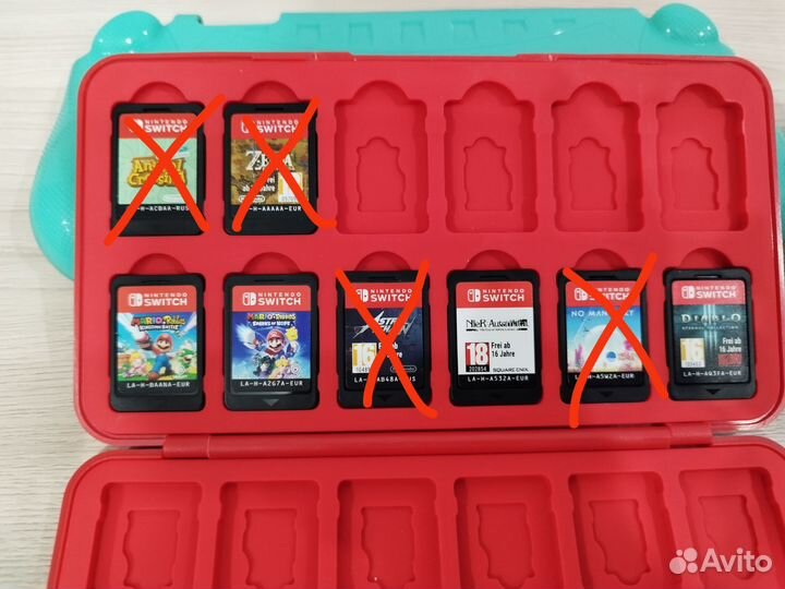 Игры для nintendo switch катриджи