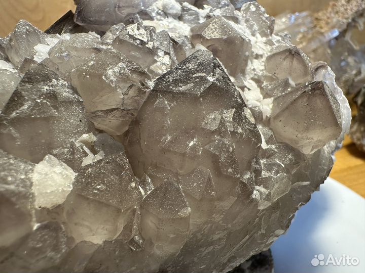 Аметистовый дымчатый кварц Дальнегорск