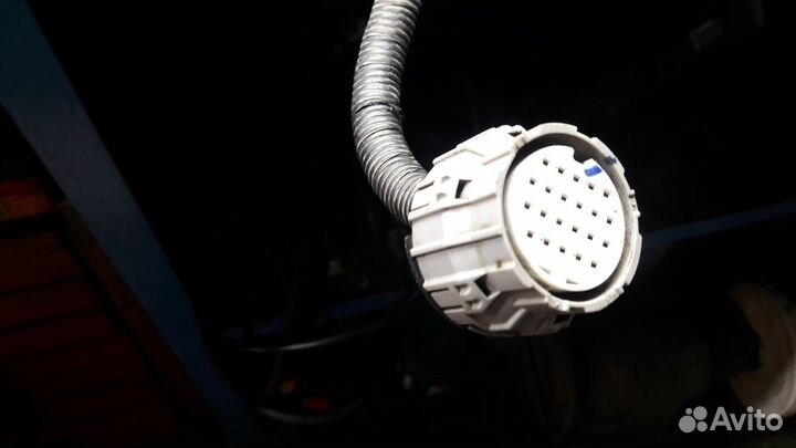 Nissan Qashqai проводка на двигатель