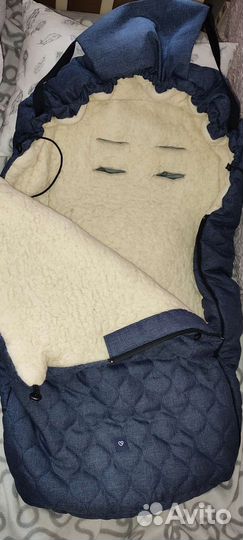 Зимний конверт в коляску