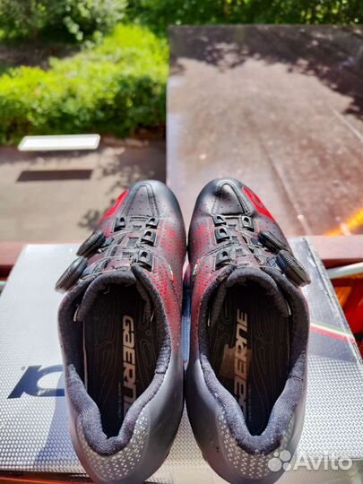 Gaerne carbon g chrono black and red