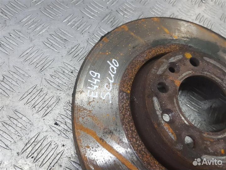 Диск тормозной задний Фиат Scudo