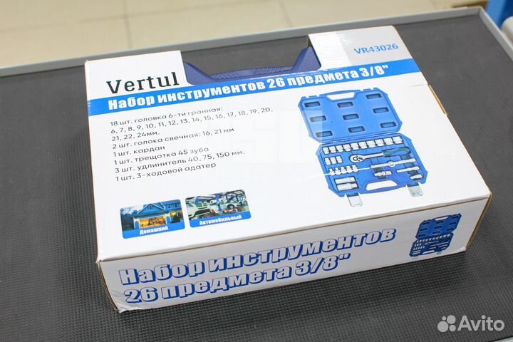 Набор инструментов 3/8