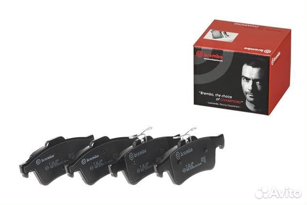 Колодки тормозные дисковые зад