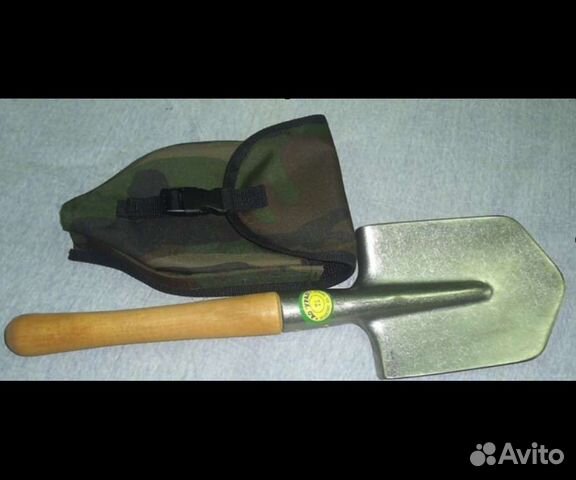 Лопата саперная титановая