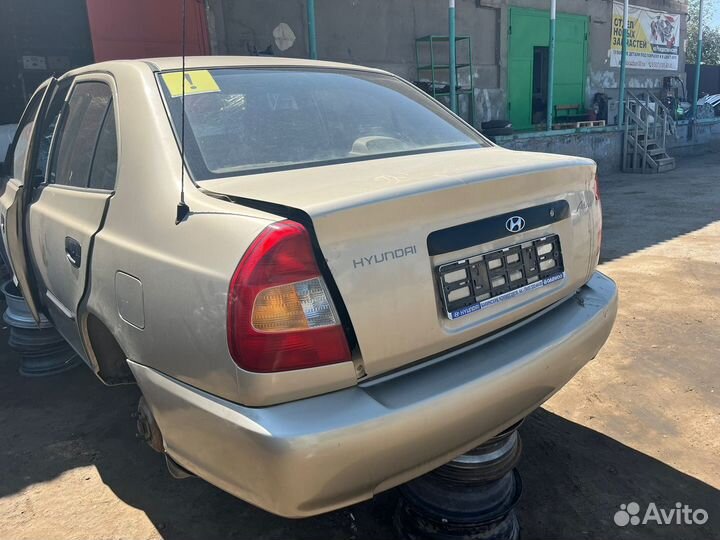 Запчасти на Hyundai Accent 2005г