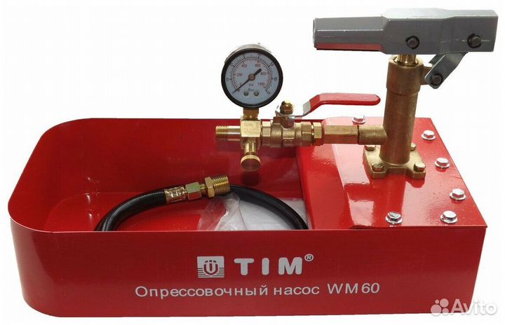 Опрессовочный насос Tim WM-60 7л (малый)