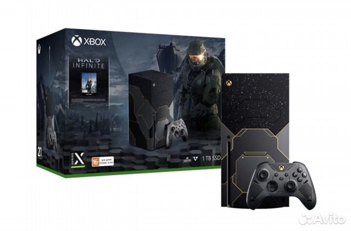 Xbox series X Halo Limited Edition (новый) Ростест