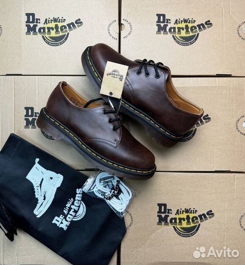 Dr. martens 1461 коричневые