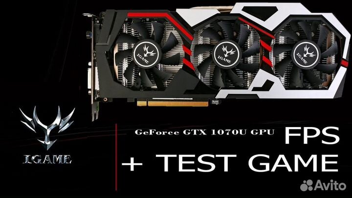 Видеокарта Colorful GTX 1070, 8GB