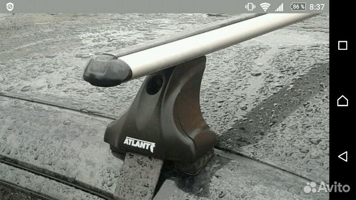 Аэро багажник на Toyota Corolla