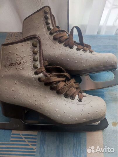 Коньки детские для девочки, размер 37