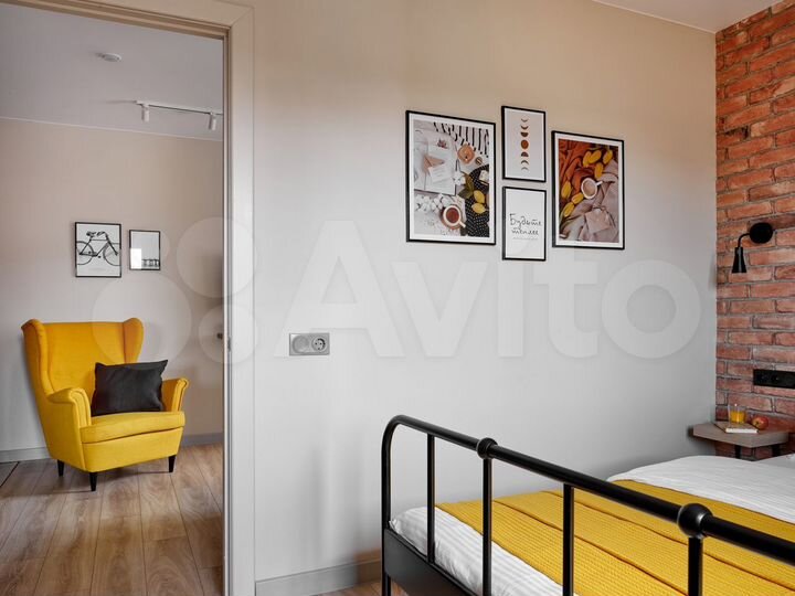 1-к. квартира, 34 м², 4/4 эт.