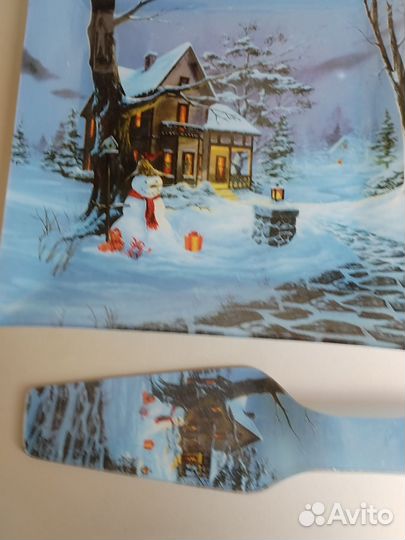 Блюдо для торта с лопаткой