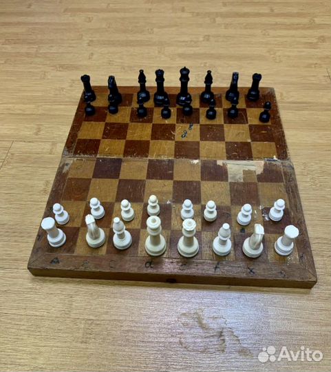 Шахматы СССР пластик/дерево