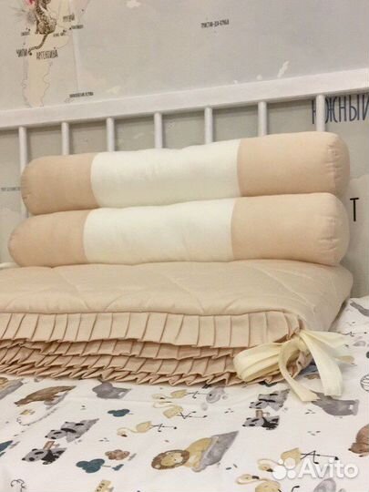 Бортики на кроватку комплект