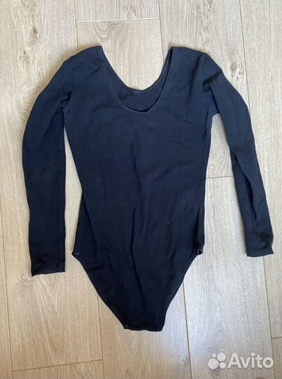 Купальник гимнастический, балетки для танц