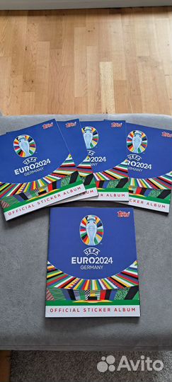 Альбомы Topps euro 2024