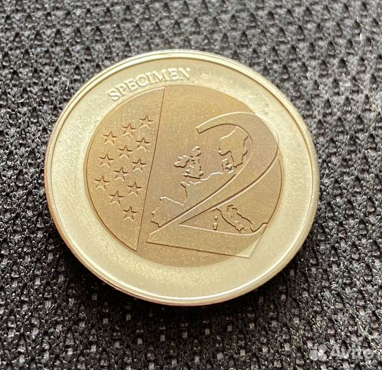 Монета Ватикан 2 евро 2001 год