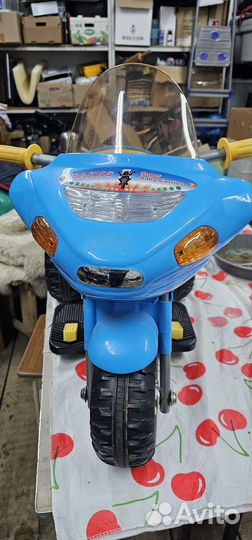 Мотоцикл детский электро на АКБ