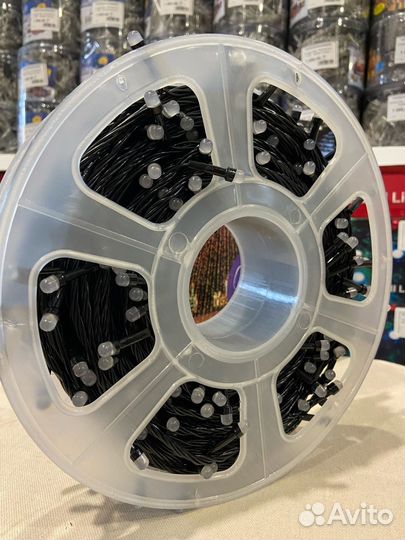 Гирлянда уличная 50 метров нить