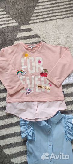 Рубашки, блузки, юбки, кофты для девочки