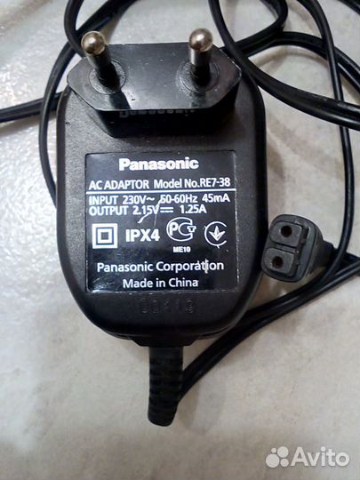 Panasonic RE7-38 зарядное - блок питания