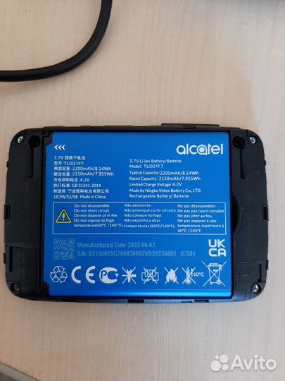 Роутер мобильный,универсальный alcatel