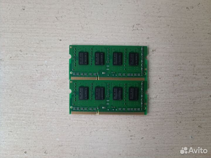 Samsung sodimm ddr3l 2*8 Гб 1600 мгц