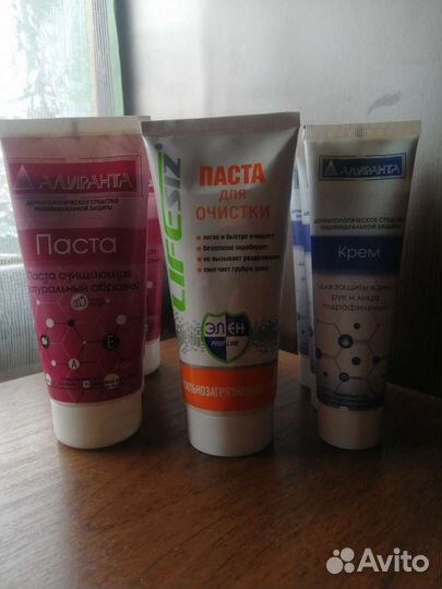 Защитный крем для рук, паста для рук