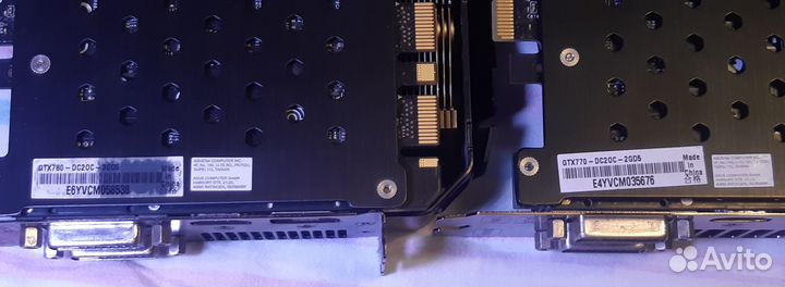 Видеокарты не рабочие GTX670 780 980 1060 R9 390
