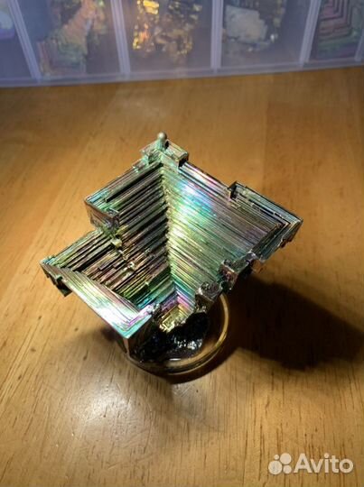 Кристаллы висмута огромный выбор