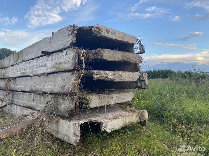 Плиты перекрытия бу