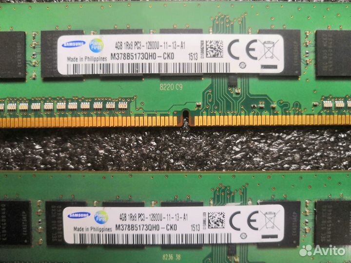 Оперативная память DDR3 Samsung 8 гб