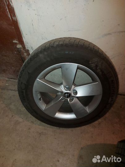 Комлект skoda kodiaq Michelin X-ICE R17 оригинал