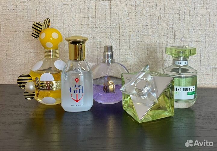 Духи Marc Jacobs, Tommy Hilfiger, Lanvin