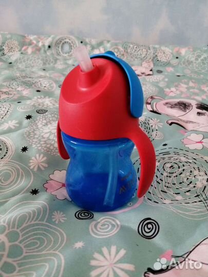 Бутылочка-поильник Avent и Ниблер