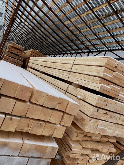 Доска обрезная 50х100х6000мм ГОСТ