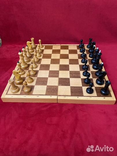 Шахматы СССР №150 гроссмейстерские с доской 50х50
