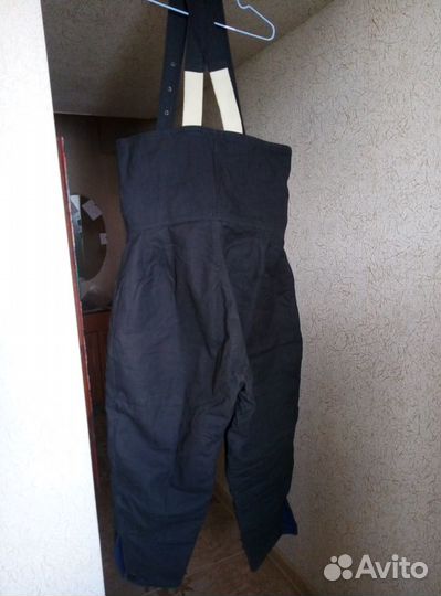 Брюки меховые полукомбинезон овчина р48-50