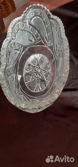 Хрустальная салатница