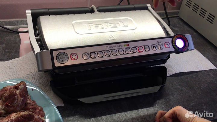 Электрогриль tefal optigrill xl