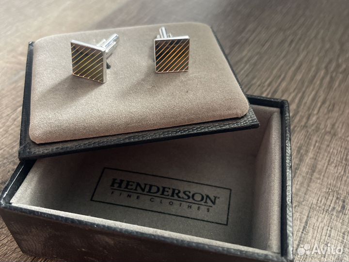 Запонки henderson