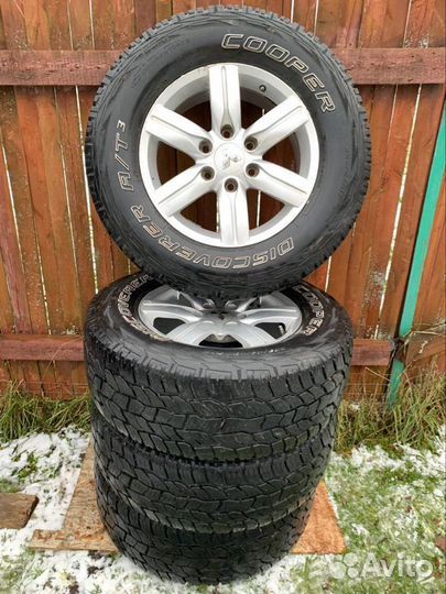 Шины Cooper на дисках Replica для Pajero Sport 2