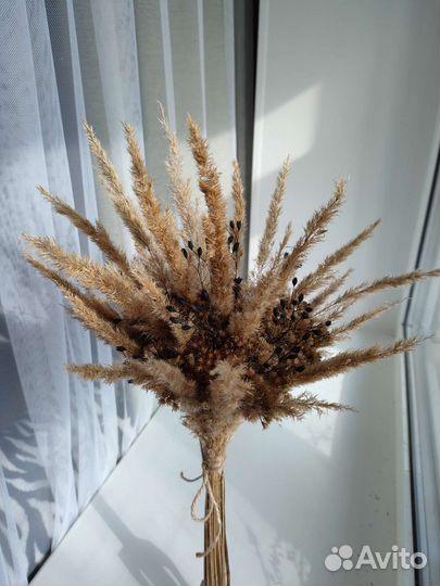 Букет из сухоцветов. Интерьер. Декор. Подарок